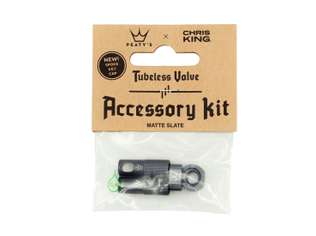 Valve Tubeless Peaty'S X Chris King Mk2 Slate Accessory Kit 