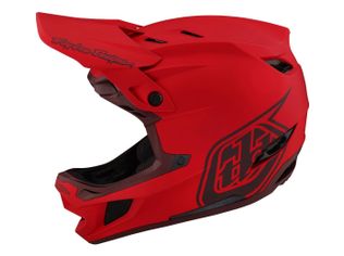 Casca full face Troy Lee Designs D4 Composite MIPS Stealth Red