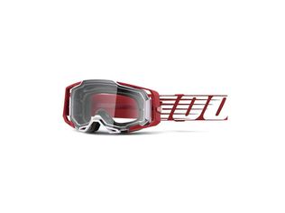 Ochelari Goggle 100% Armega Oversized Deep Red Lentila Clear