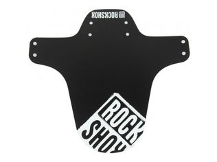Fender RockShox MTB Black White Distressed Logo Print