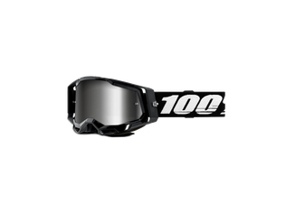 Ochelari Goggle 100% Racecraft 2 Black Lentila Silver Mirror