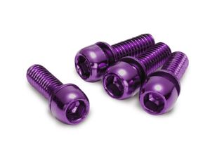 Set 4 Suruburi Otel Reverse Pentru Etrier Purple